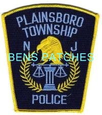NEW JERSEY,PLAINSBORO TOWNSHIP POLICE 1_wm